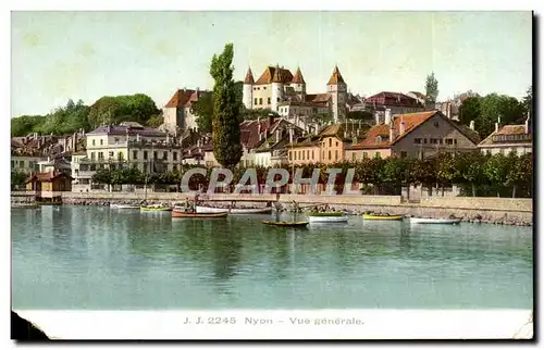 Cartes postales Nyon Vue generale