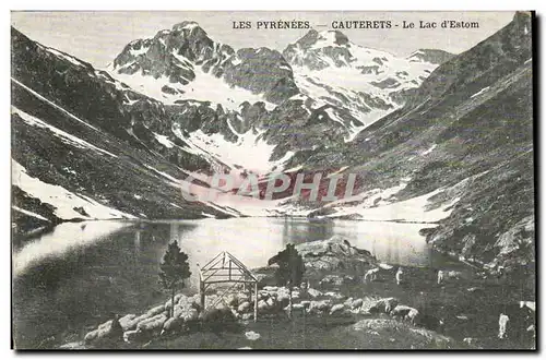 Cartes postales Cauterets le lac d&#39Estom