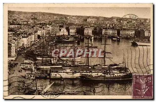 Cartes postales Marseille Un coin du vieux port