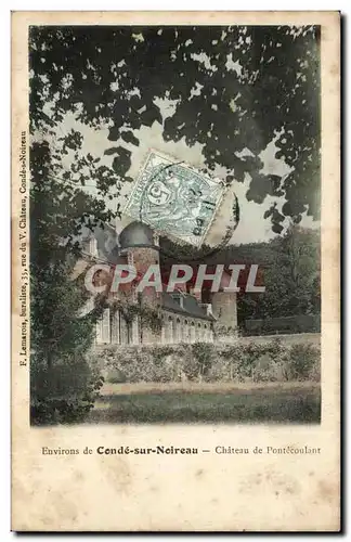 Ansichtskarte AK Environs de Conde sur Noireau Chateau de Pontecoulant