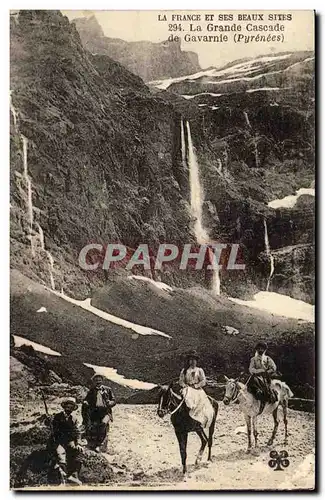 Cartes postales La grande cascade de Gavarnie