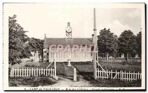 VAldahon Cartes postales CAmp Mess des officiers Facade principale