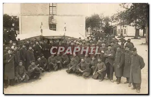 CARTE PHOTO Ansichtskarte AK Militaria Regiment Chateauroux