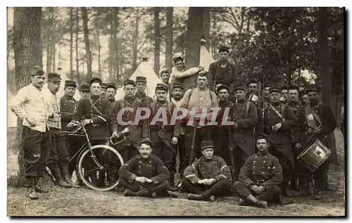 CARTE PHOTO Militaria Regiment VElo