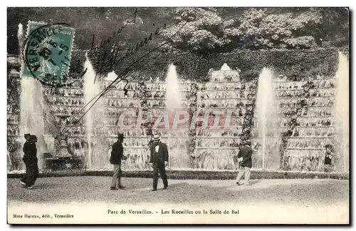 Ansichtskarte AK Parc de Versailles Les Rocailles ou la salle de bal