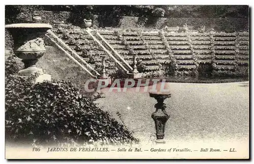 Ansichtskarte AK Jardins de Versailles Salle de bal