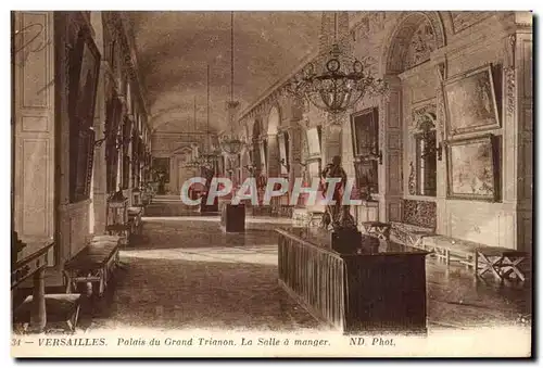 Cartes postales Versailles Palais du grand Trianon La salle a manger