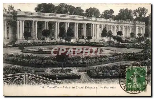 Ansichtskarte AK Versailles palais du grand Trianon et les parterres