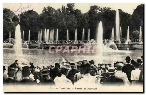 Ansichtskarte AK Parc de Versailles Bassin de Neptune