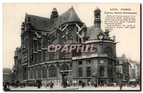 Ansichtskarte AK Paris Eglise Sainte Eustache