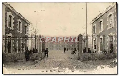 Cartes postales Cholet Caserne