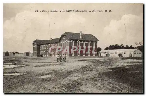 Cartes postales Militaria Camp militaire de Souge Caserne