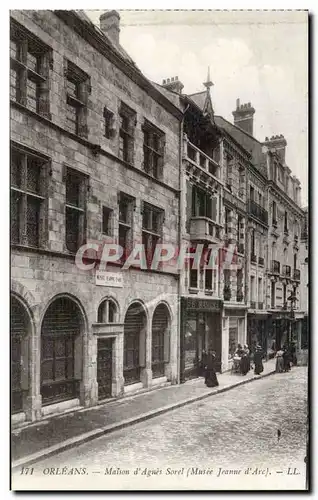 Cartes postales Orleans Maison d&#39Agnes Sorel Musee Jeanne d&#39arc