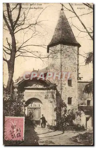 angers Cartes postales Musee Saint Jean Ancien portail des Jacobins