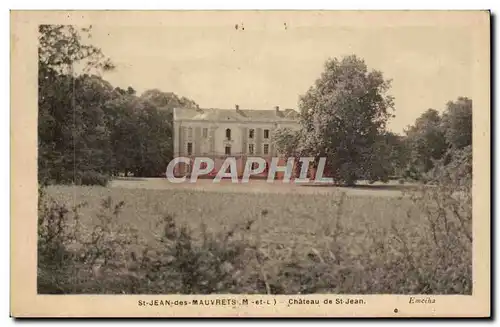 Saint Jean des Mauvrets Cartes postales Chateau de St Jean