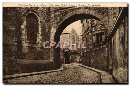 Angers Cartes postales Rue du vieil Angers Rue de al harpe