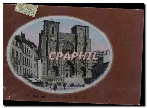 Vienne Cartes postales CAthedrale St maurice