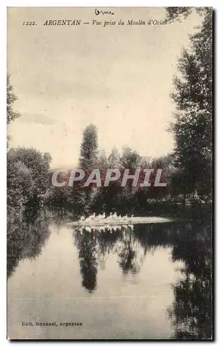 Cartes postales Argentan Vue prise du moulin d&#39Orion