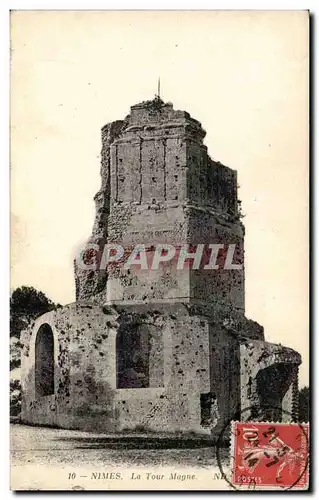 Cartes postales Nimes La Tour Magne