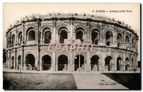 Cartes postales Nimes Arenes