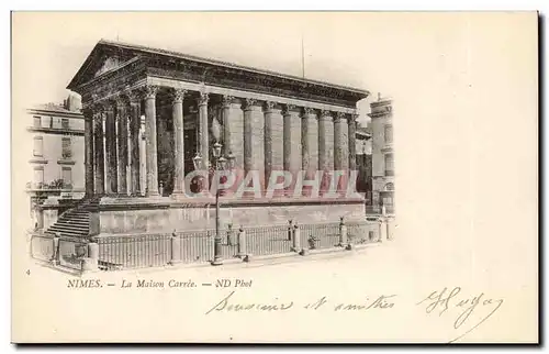 Cartes postales Nimes La maison carree