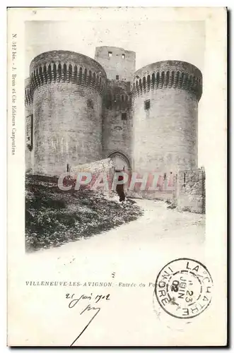 Cartes postales Villeneuve les Avignon Entree du fort