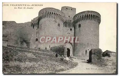 Cartes postales Villeneuve les Avignon Le fort Saint Andre