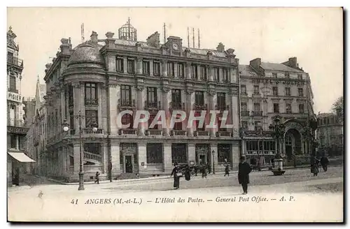 Angers Cartes postales Hotel des postes