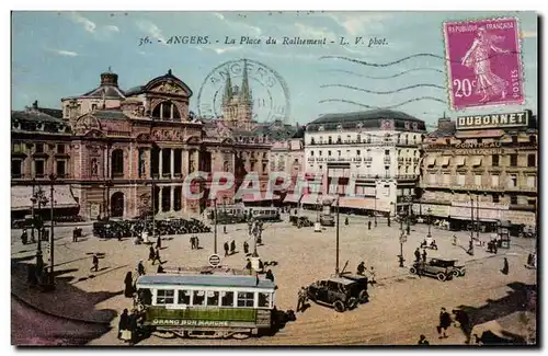 Angers Cartes postales Place du ralliement