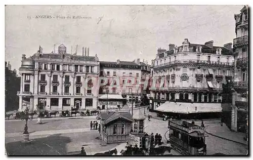 Angers Cartes postales Place du ralliement