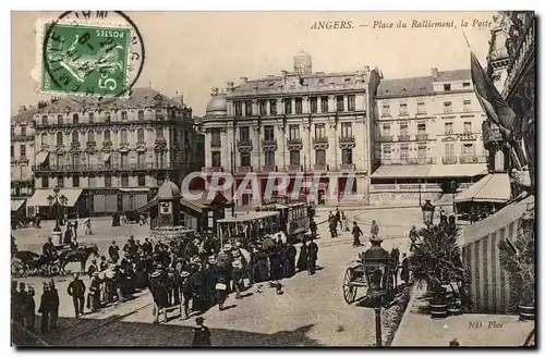 Angers Cartes postales Place du ralliement La poste