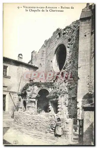 Villeneuve les Avignon Cartes postales Ruines de la chapelle de la Chartreuse