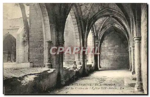 Villeneuve les Avignon Cartes postales Interieur du cloitre de l&#39eglise