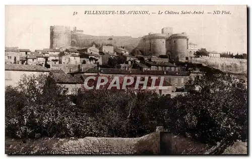 Villeneuve les Avignon Cartes postales Le chateau Saint Andre