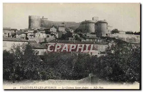 Villeneuve les Avignon Cartes postales Le chateau Saint Andre