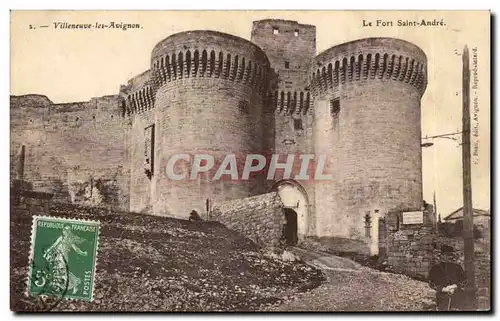 Villeneuve les Avignon Cartes postales Le fort Saint Andre