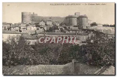 Villeneuve les Avignon Cartes postales Le chateau Saint Andre