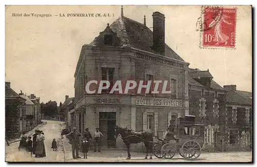 Cartes postales La pommeraye La mairie