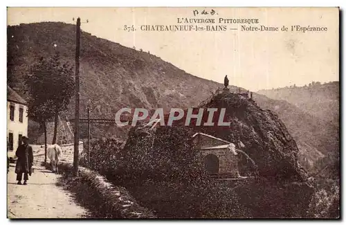 Cartes postales Chateauneuf les Bains Notre Dame de l&#39Esperance