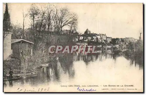 Cartes postales Coltras pres Libourne Les bords de la Dronne