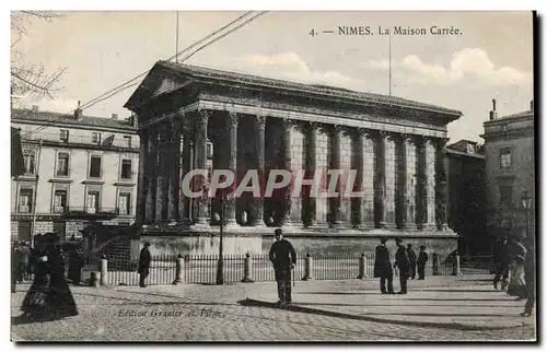 Nimes Cartes postales La maison carree