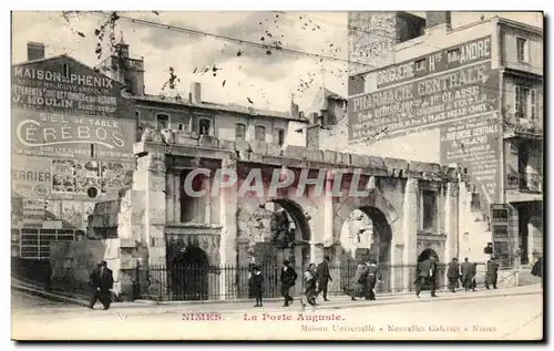 Nimes Cartes postales La porte Auguste