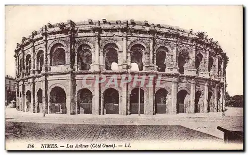 Nimes Cartes postales Les arenes