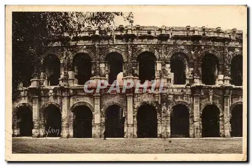 Nimes Cartes postales Les arenes