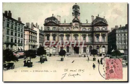 Lyon Cartes postales Hotel de ville