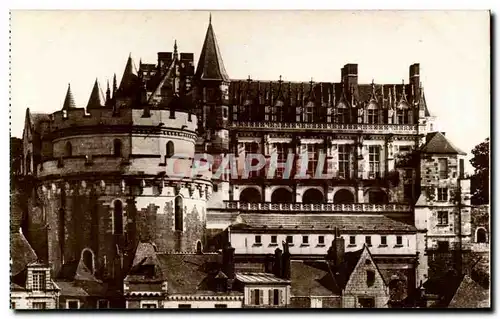 Cartes postales Amboise Le chateau