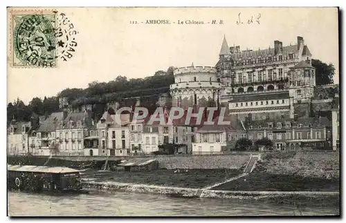 Cartes postales Amboise Le chateau