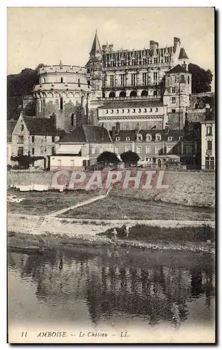 Cartes postales Amboise Le chateau