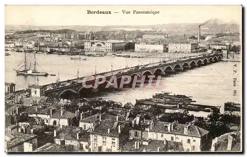 Bordeaux Ansichtskarte AK Vue panoramique