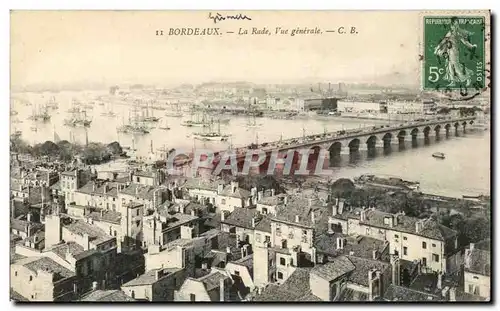 Bordeaux Cartes postales La rade Vue generale